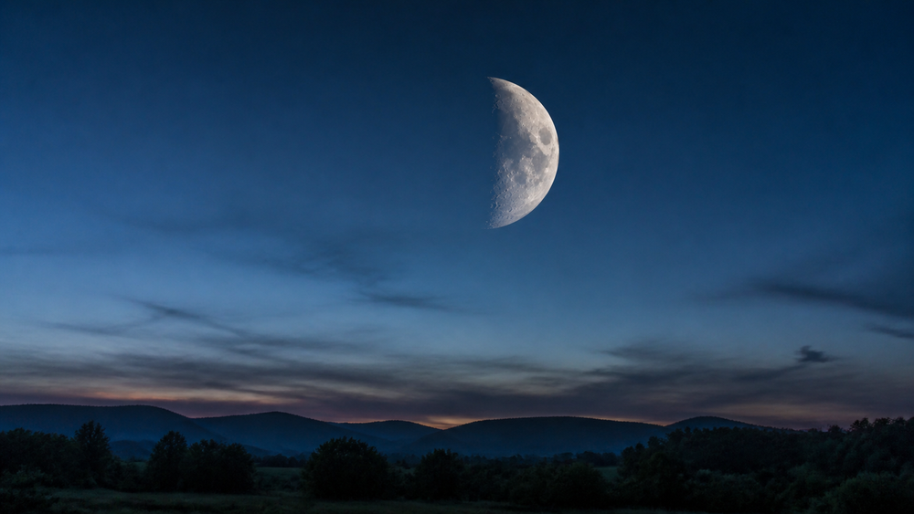 Milky Way over a quiet meadow for a beginner stargazing guide
