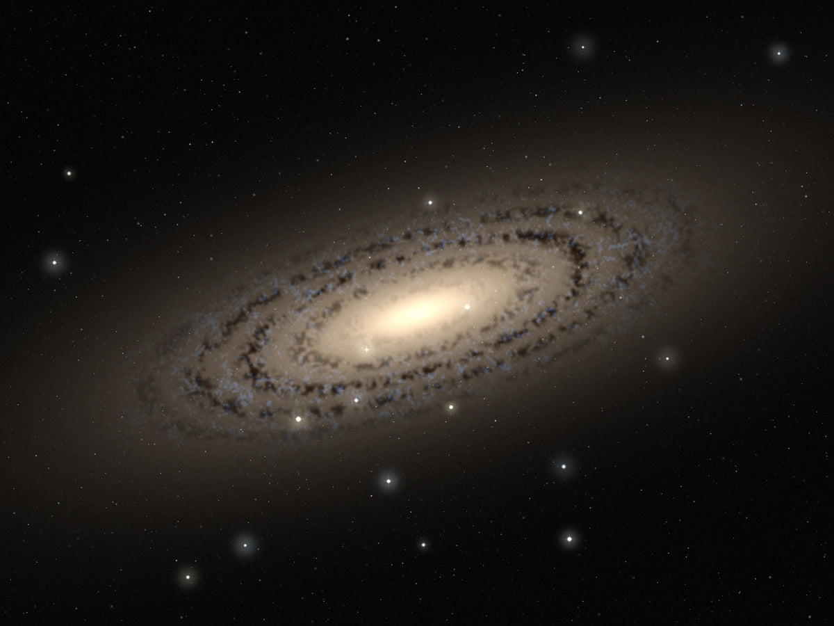 Andromeda Dust Lanes