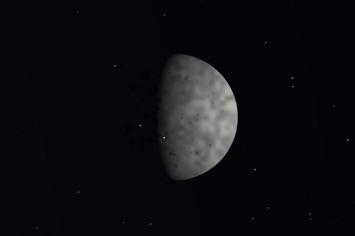 First Quarter Moon.
