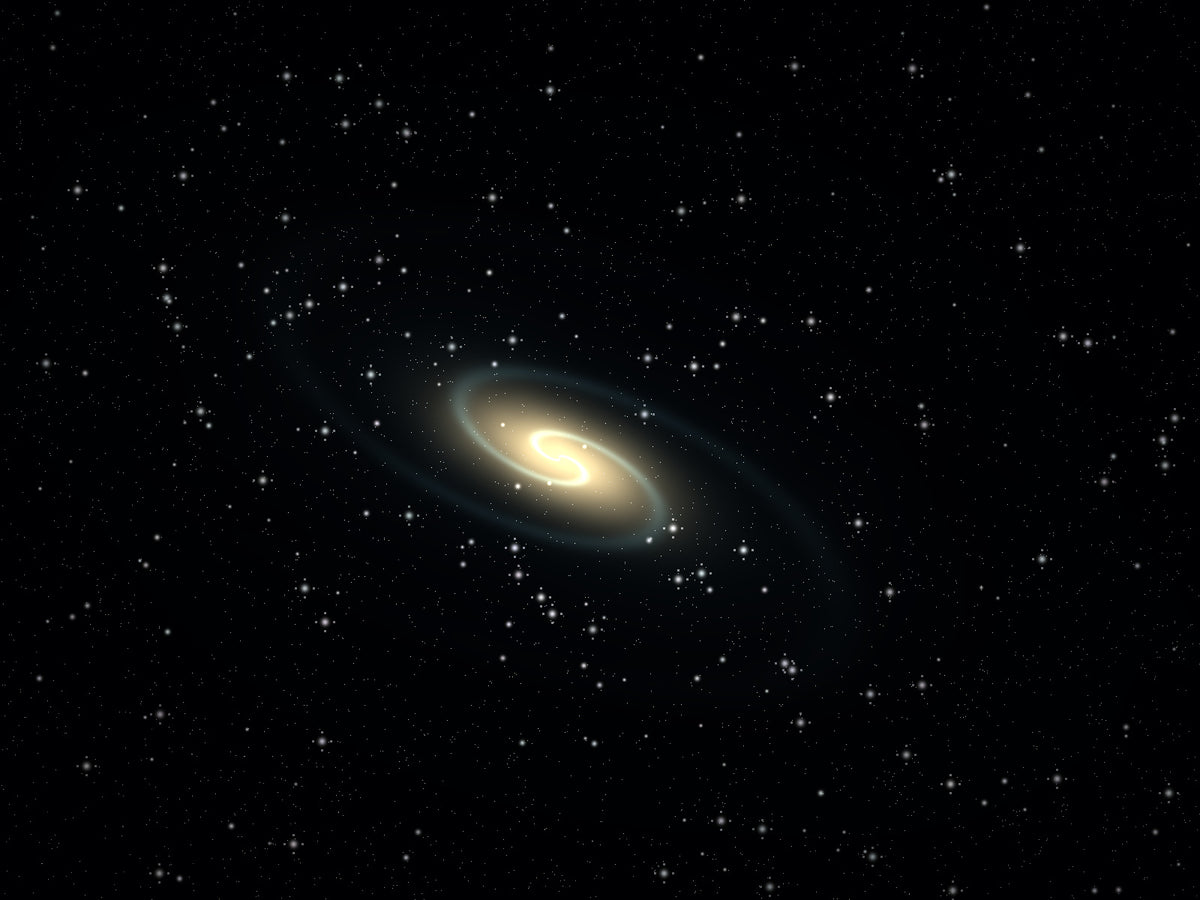Generated NEOMIX gallery demo inspired by M31 Andromeda Halo, rendered in telescope-style imaging.