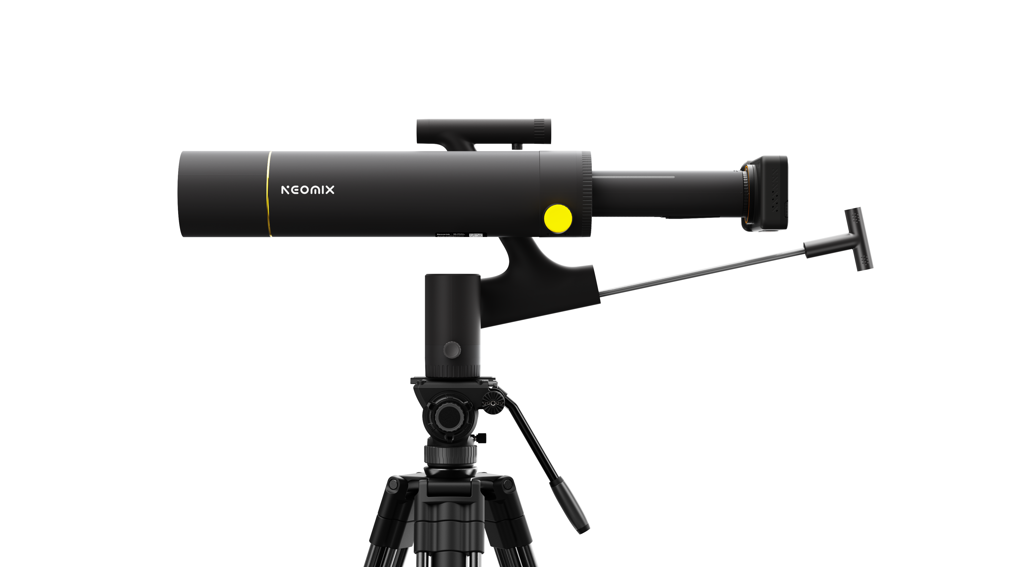 NEOMIX Finder TW2 side view on tripod