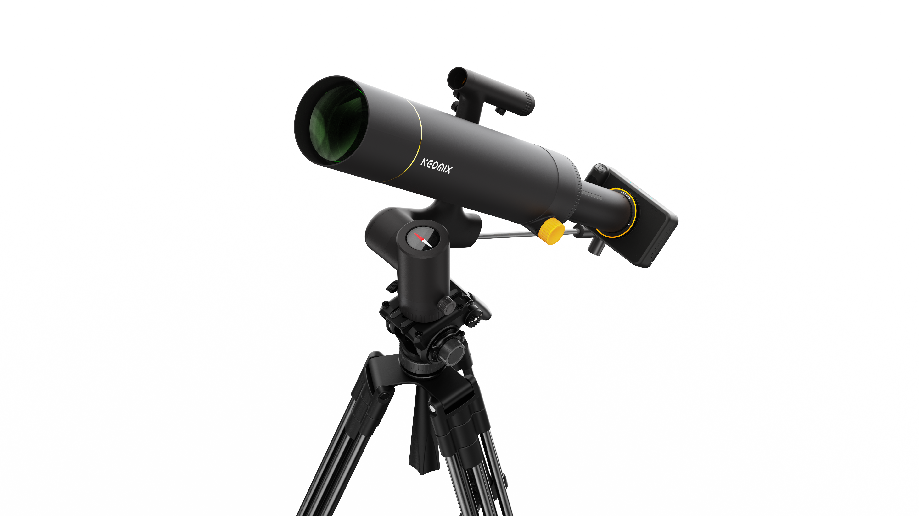 NEOMIX Finder TW2 lens and screen perspective